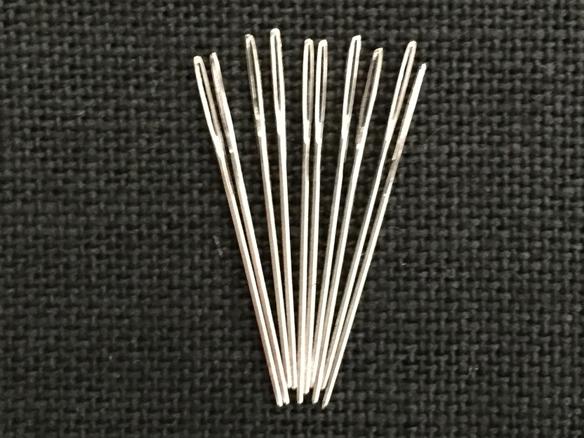 Nickel Plated Tapestry Needles - Size 26 (Pack of 10)