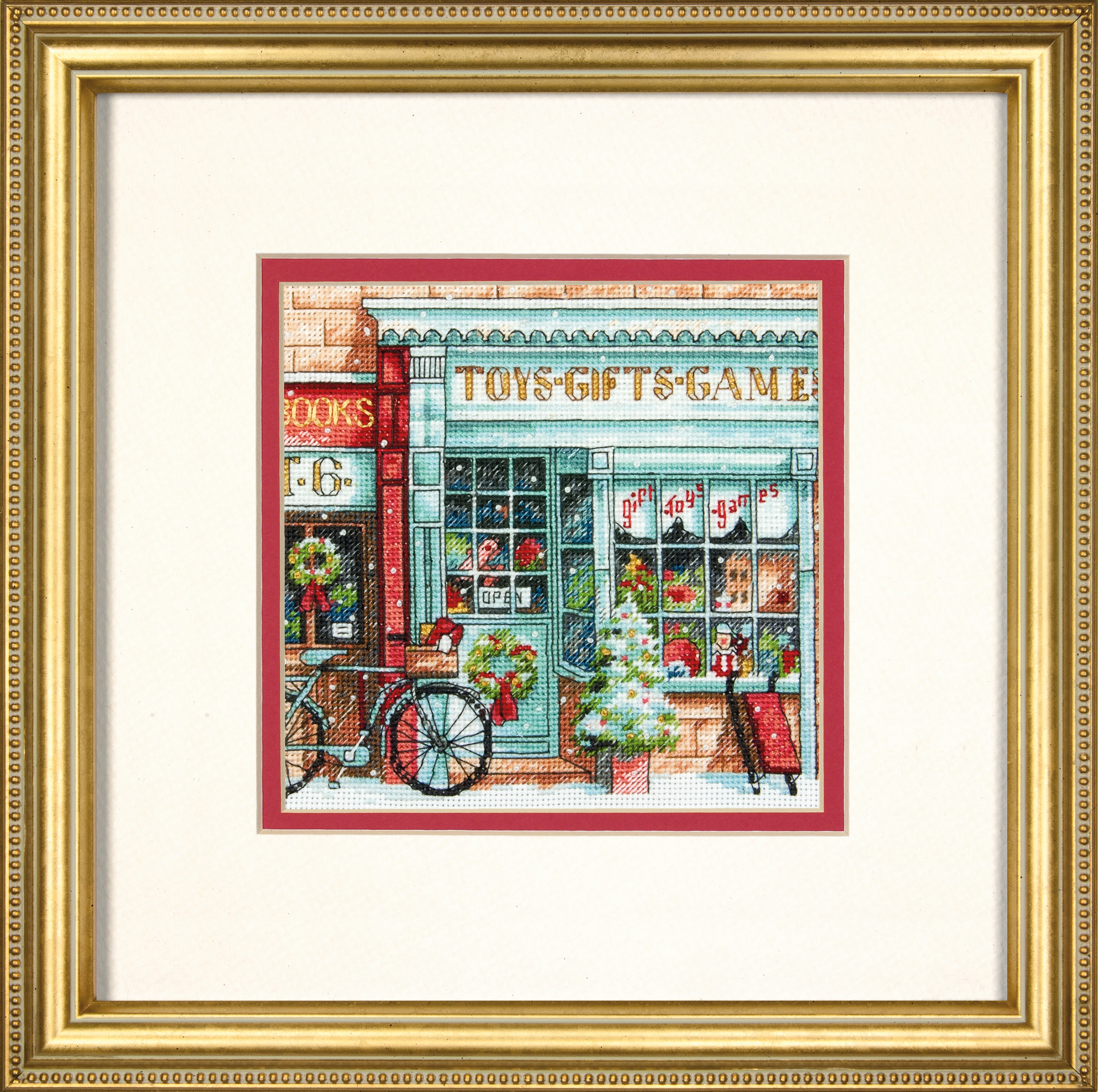 Dimensions: Counted Cross Stitch Kit: Toy Shoppe