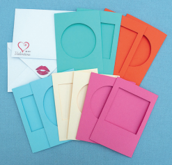 Valentine's Card Pack 10 Cards And Valentine designed Envelopes