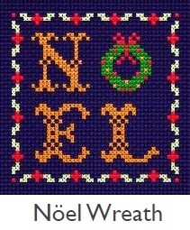 DMC Noel Wreath Cross Stitch Kit