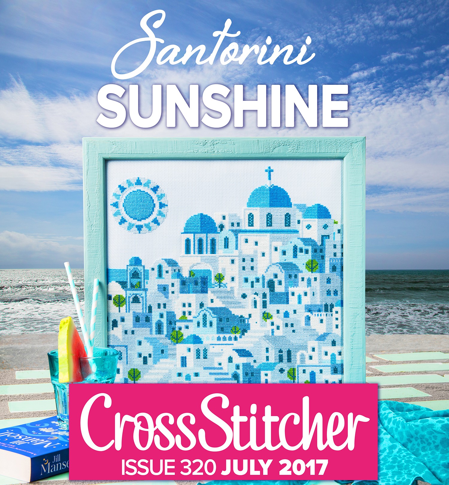 Cross Stitcher Project Pack - Santorini Sunshine Issue 320
