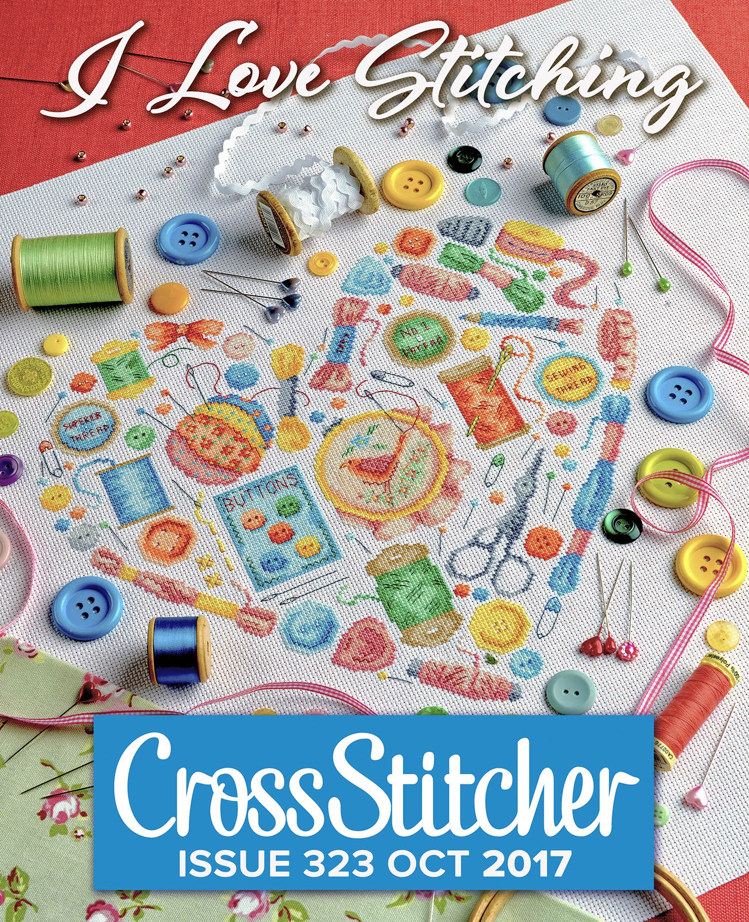 Cross Stitcher Project Pack - Stitcher's Heart 323