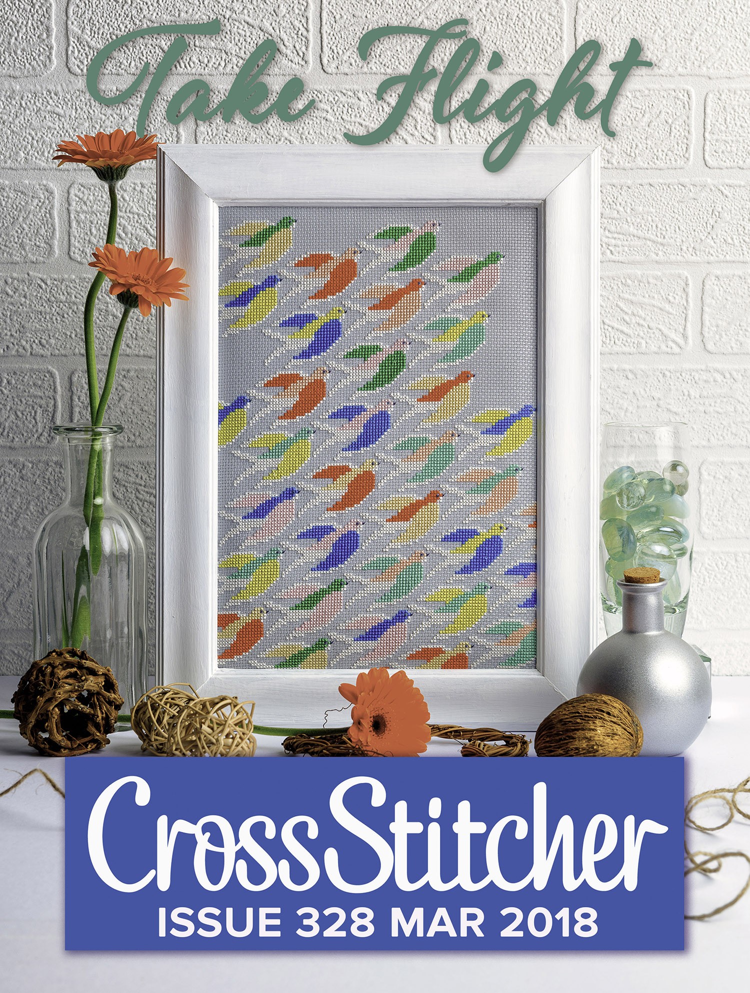 Cross Stitcher Project Pack - Take Flight - Issue 328