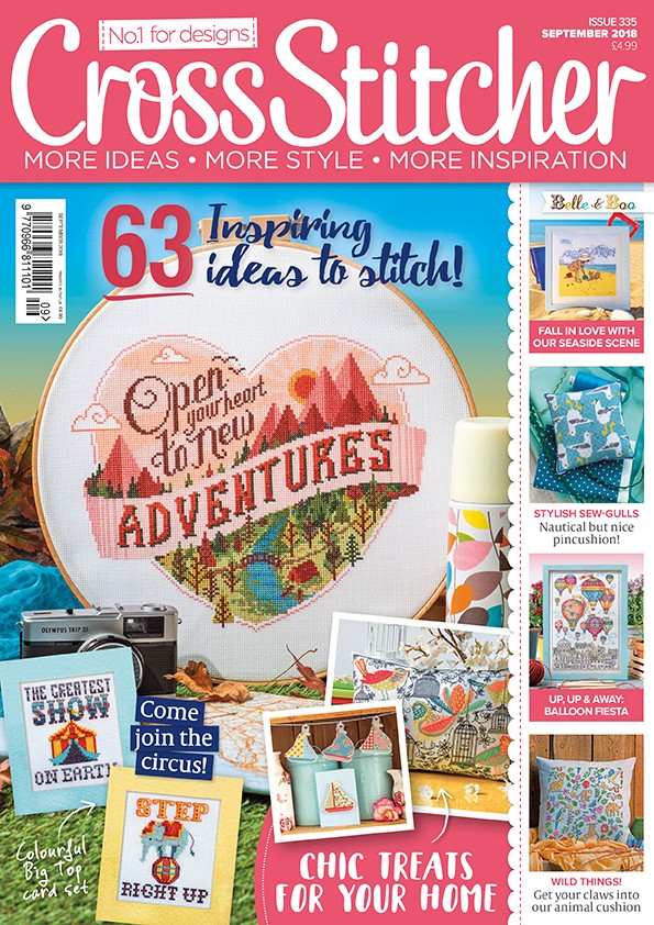 Cross Stitcher Magazine Issue 335 - September 2018