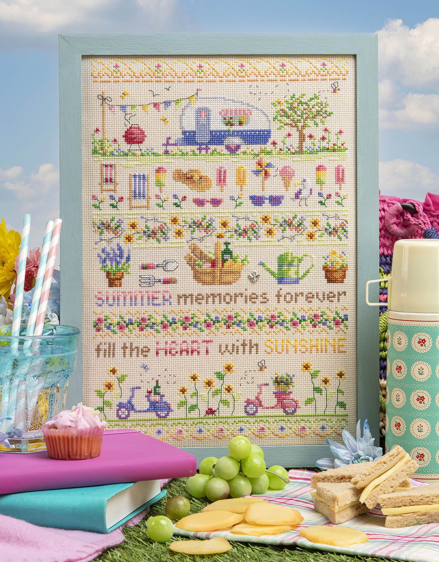 Cross Stitcher Project Pack - Sweet Summertime - XST370