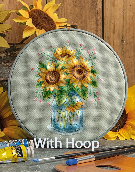 Cross Stitcher Project Pack - Pot of Gold + hoop - XST375