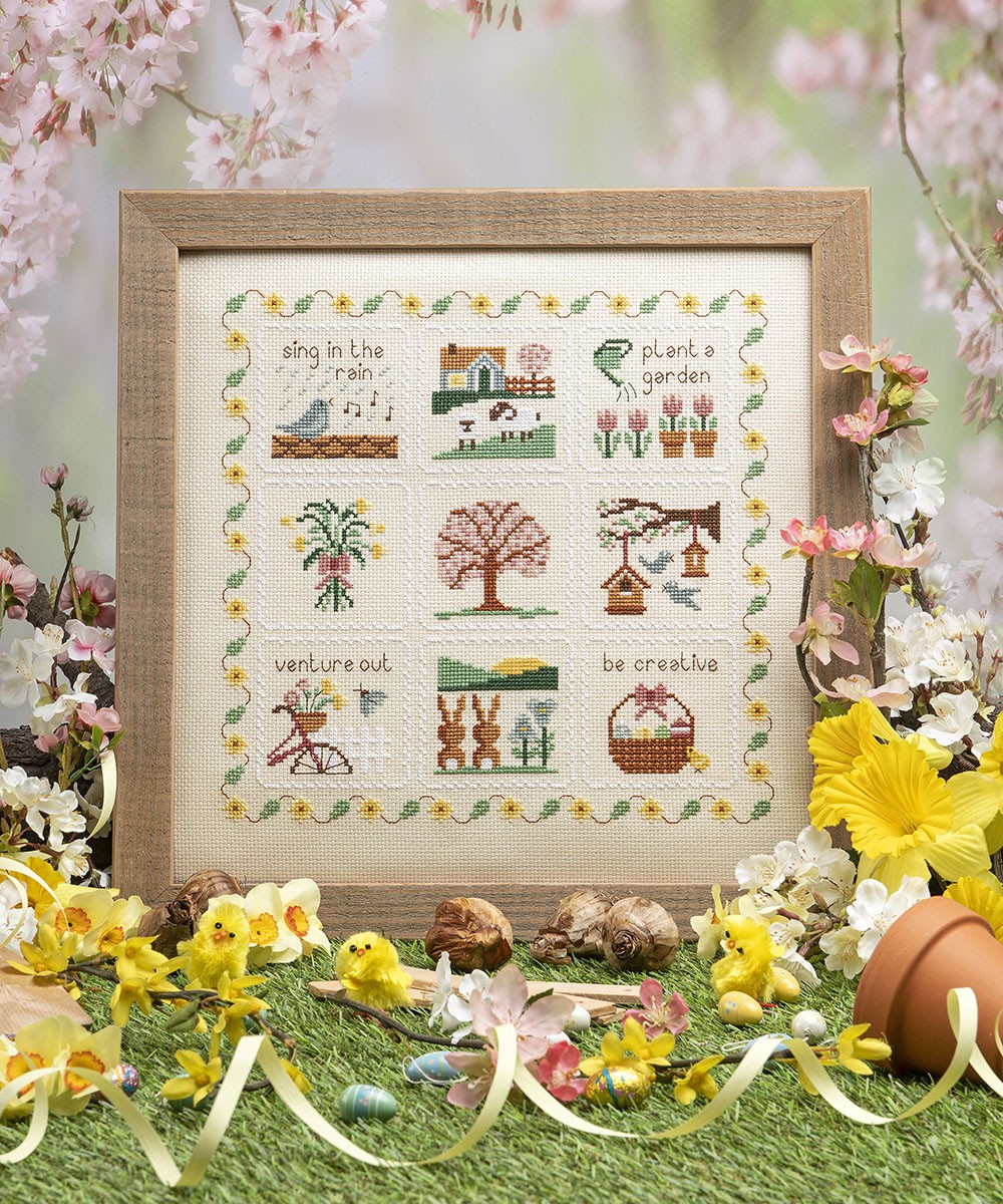Cross Stitcher Project Pack - issue 381 - Step into Spring