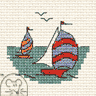 Mouseloft Yacht Race Cross Stitch Kit - 00B-008bts