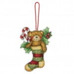Dimensions Bear Ornament Cross Stitch Kit 