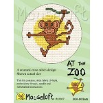 Mouseloft Stitchlet 'At the Zoo' - Monkey