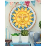 Cross Stitcher Project Pack - Solar Smile - with hoop XST400