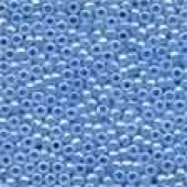 Glass Seed Beads 02007 - Satin Blue