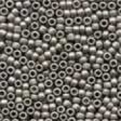 Antique Glass Beads 03008 - Pewter