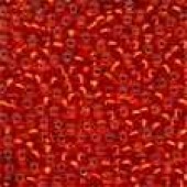 Antique Glass Beads 03043 - Oriental Red