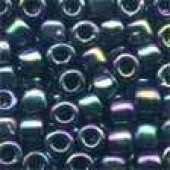 Pebble Glass Beads 05086 - Midnight Rainbow