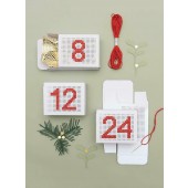 Rico Stitchable Advent Calendar Boxes - White