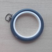 2.5in Round Coloured Flexi Hoop - Dark Blue