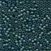 Frosted Glass Beads 62021 - Frosted Gunmetal