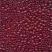 Frosted Glass Beads 62032 - Frosted Cranberry