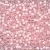 Frosted Glass Beads 62048 - Frosted Pink Parfait