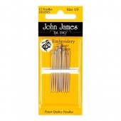 John James Embroidery Needles - Size 3