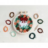 Simply Make Large Cross Stitch Kit - Autumn Wreath
