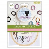 Simply Make Cross Stitch Kit - Bride & Groom