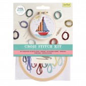 Simply Make Cross Stitch Kit - Sail Boat