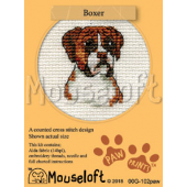 Mouseloft Boxer Cross Stitch Kit - 00G-102paw