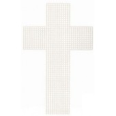 33068 - Plastic Canvas 3 in 7 Mesh Cross - 2 Pack - 15% off RRP