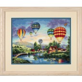 The Gold Collection: Counted Cross Stitch Kit: Balloon Glow