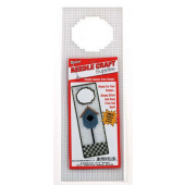 Cross Stitcher Reader Offer - 33070 Darice Plastic Canvas Door Hanger – 9.5 x 3.5 inches 7 hole 3 Pack