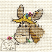 Mouseloft Summertime Donkey Cross Stitch Kit - 004-N01stl