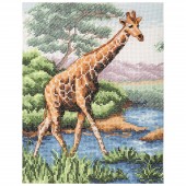 PCE965 - Counted Cross Stitch Kit: Essentials: Giraffe