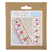 Trimits  - Stitch You Own - Floral Bookmark