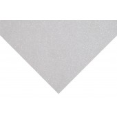 White Glitter Felt 23cmx30cm/9x11in - 1 piece