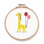 DMC Which One! Giraffe Printed Embroidery Kit - TB126