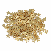 Extra Value Gold Star Sequins 12g