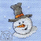 Mouseloft Happy Snowman - 004-M32stl