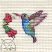 Mouseloft Hummingbird Cross Stitch Kit - 004-L08stl