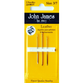 John James Leather Needles Size 3/7