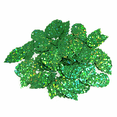 Green Leaf Holographic Sequins