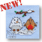 Mouseloft Christmas Ice To Meet You Cross Stitch Kit - 014-R32stl
