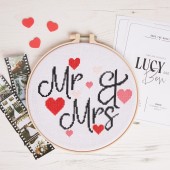 Simply Make Large Cross Stitch Kit - Mr(s) and Mr(s)