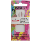 Pony Colour Eye Tapestry Needles Size 28