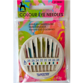 Pony Colour Eye Tapestry Needles Assorted sizes 22-28