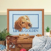 Cross Stitcher Project Pack - Life is Golden - Issue 398