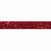 10mm Glitter Velvet Ribbon Red