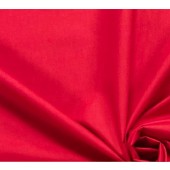 Bright Red Polycotton Backing Fabric 