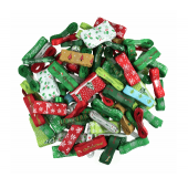 Christmas Ribbon Bundle - 15m Assorted